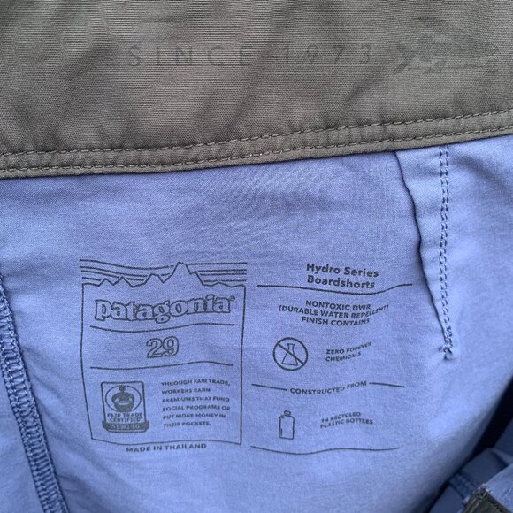Patagonia Hydropeak Scallop Boardshorts - Men's size 29 - Picture 7 of 8